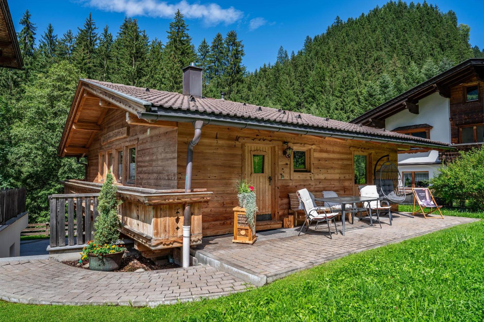 Holzknechthuette Villa Mayrhofen Eksteriør bilde