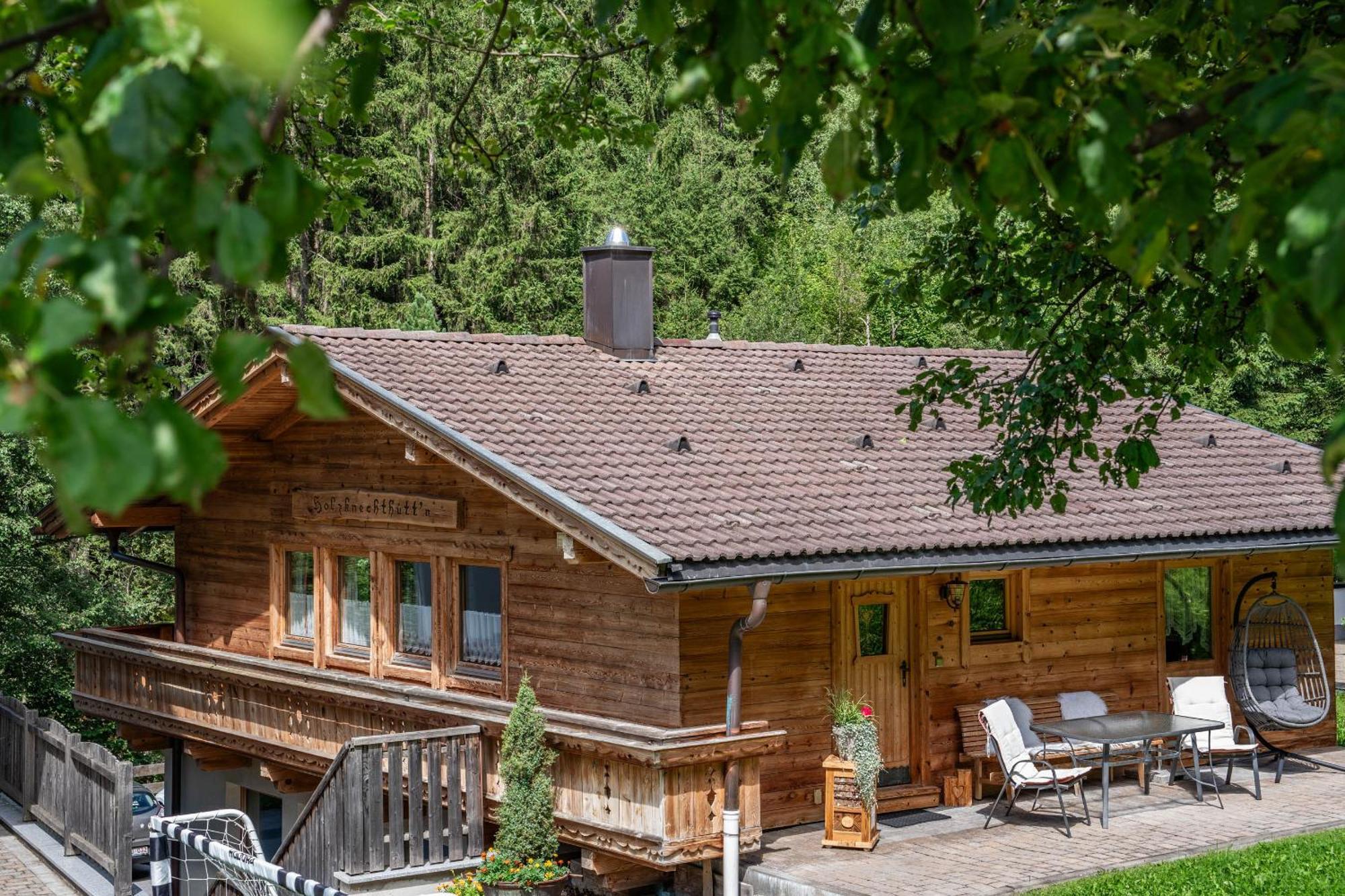 Holzknechthuette Villa Mayrhofen Eksteriør bilde