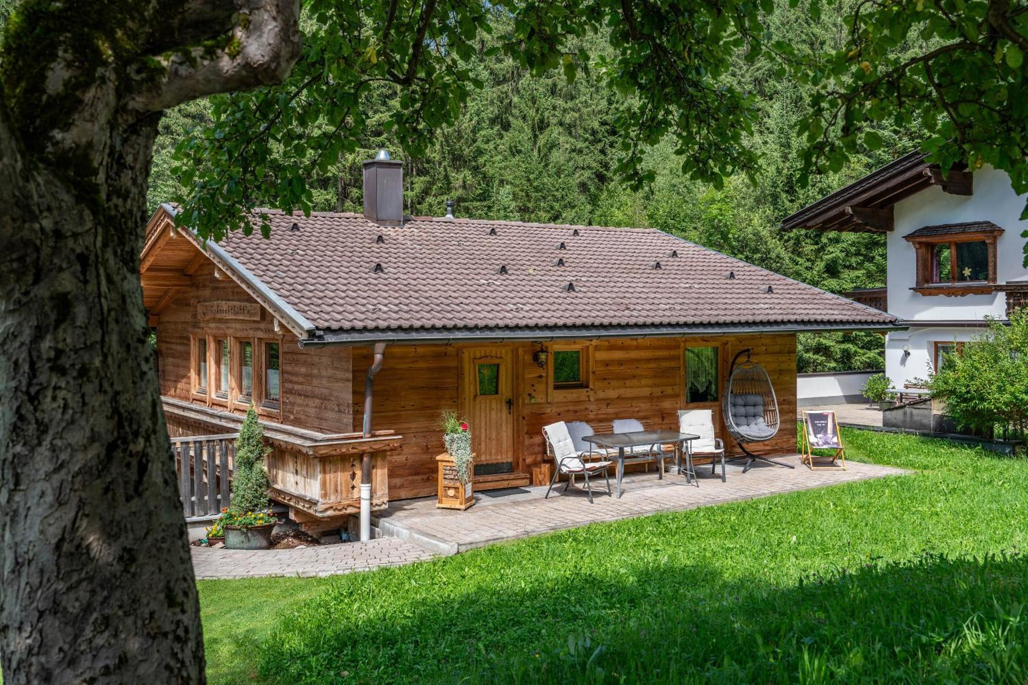 Holzknechthuette Villa Mayrhofen Eksteriør bilde